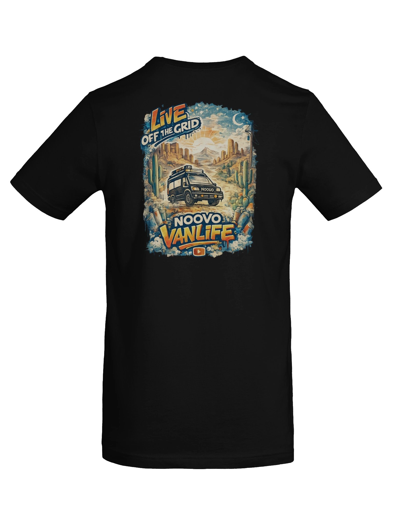 Live Off The Grid Black Tee product image (8)