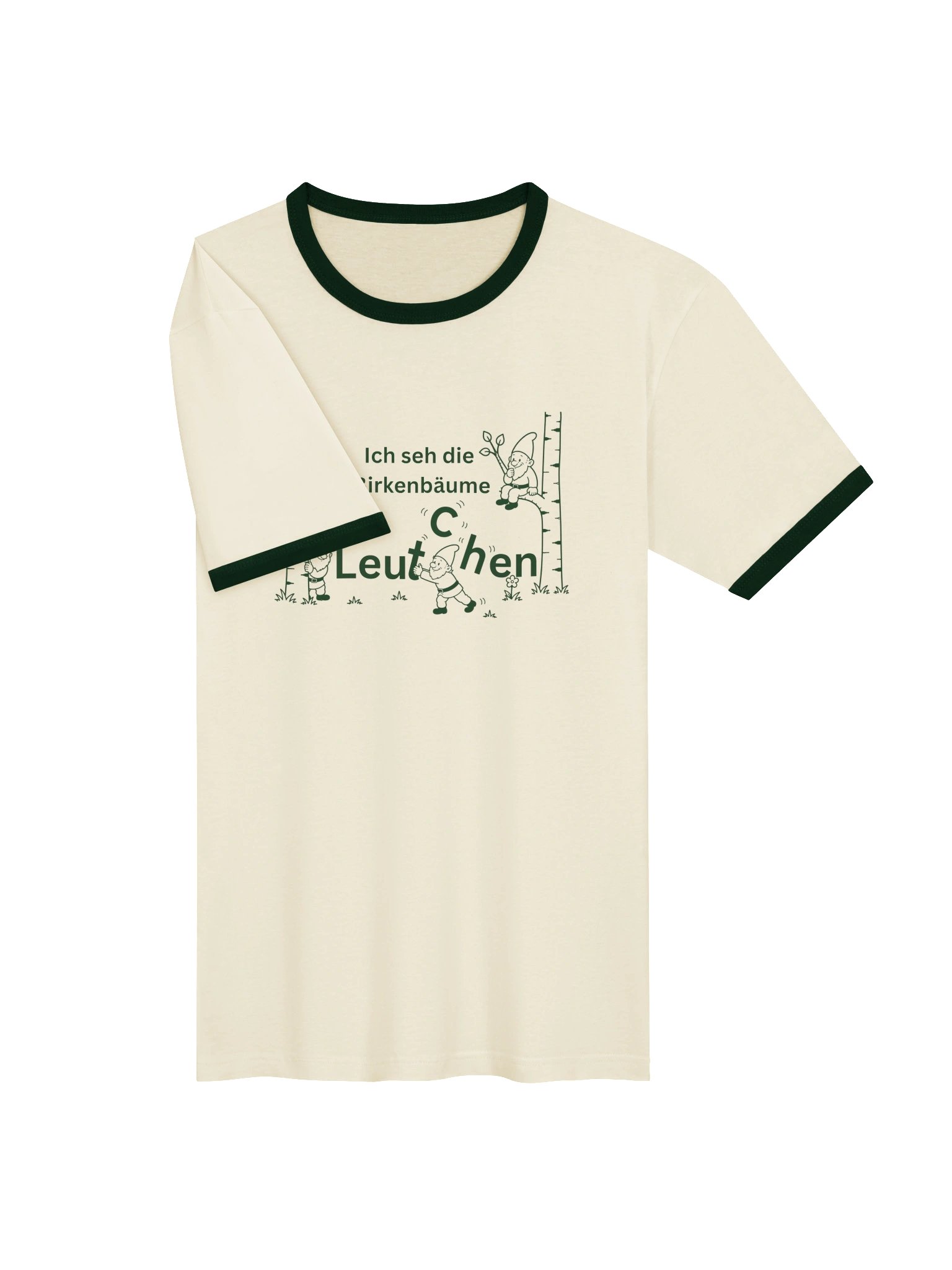 Ich seh' die Birkenbäume Leutchen Adult Unisex T-Shirt product image (3)