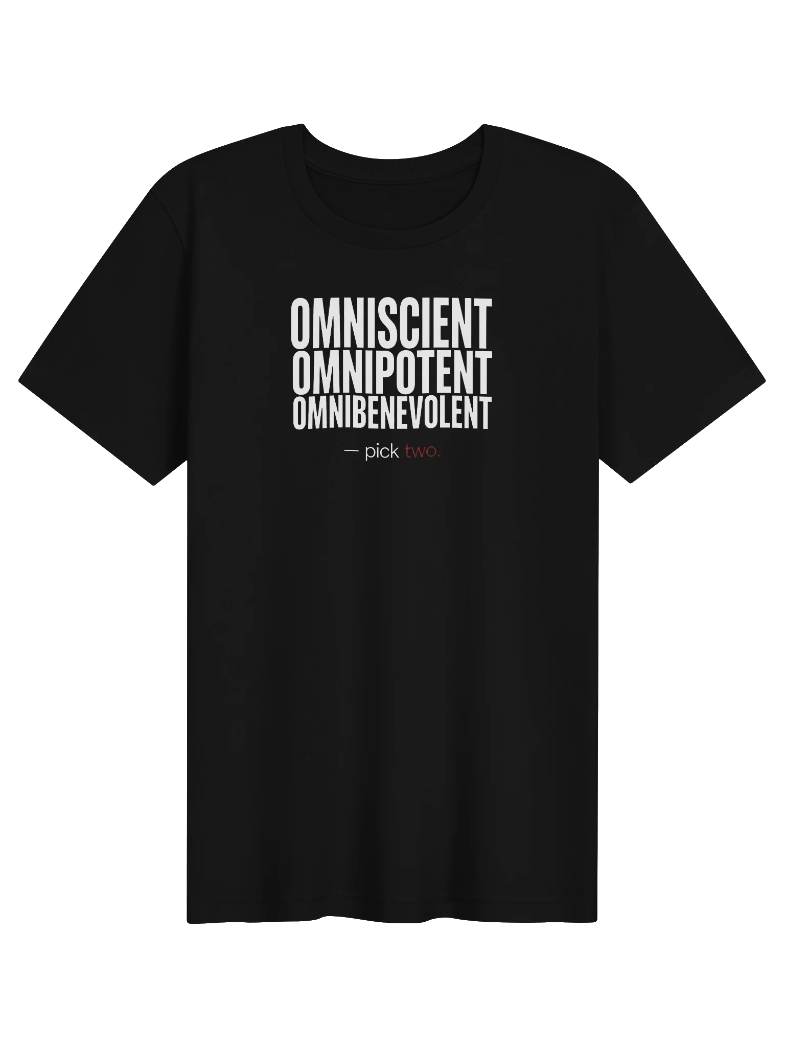Pick Two – Tee (Dark) product image (1)