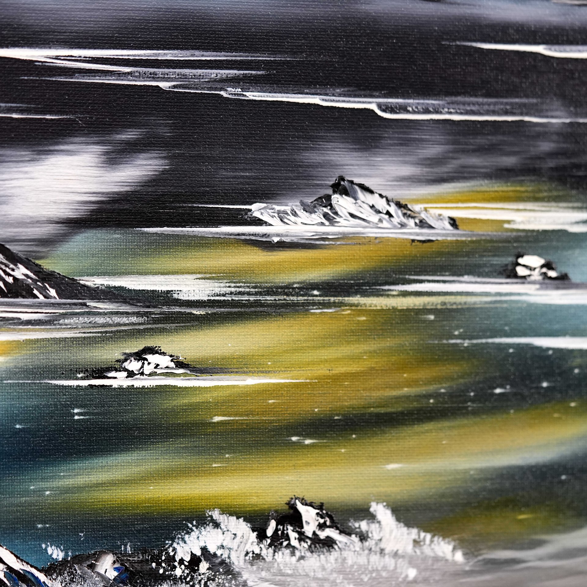 The Falling Stars (Original) 16x20 Canvas product image (5)