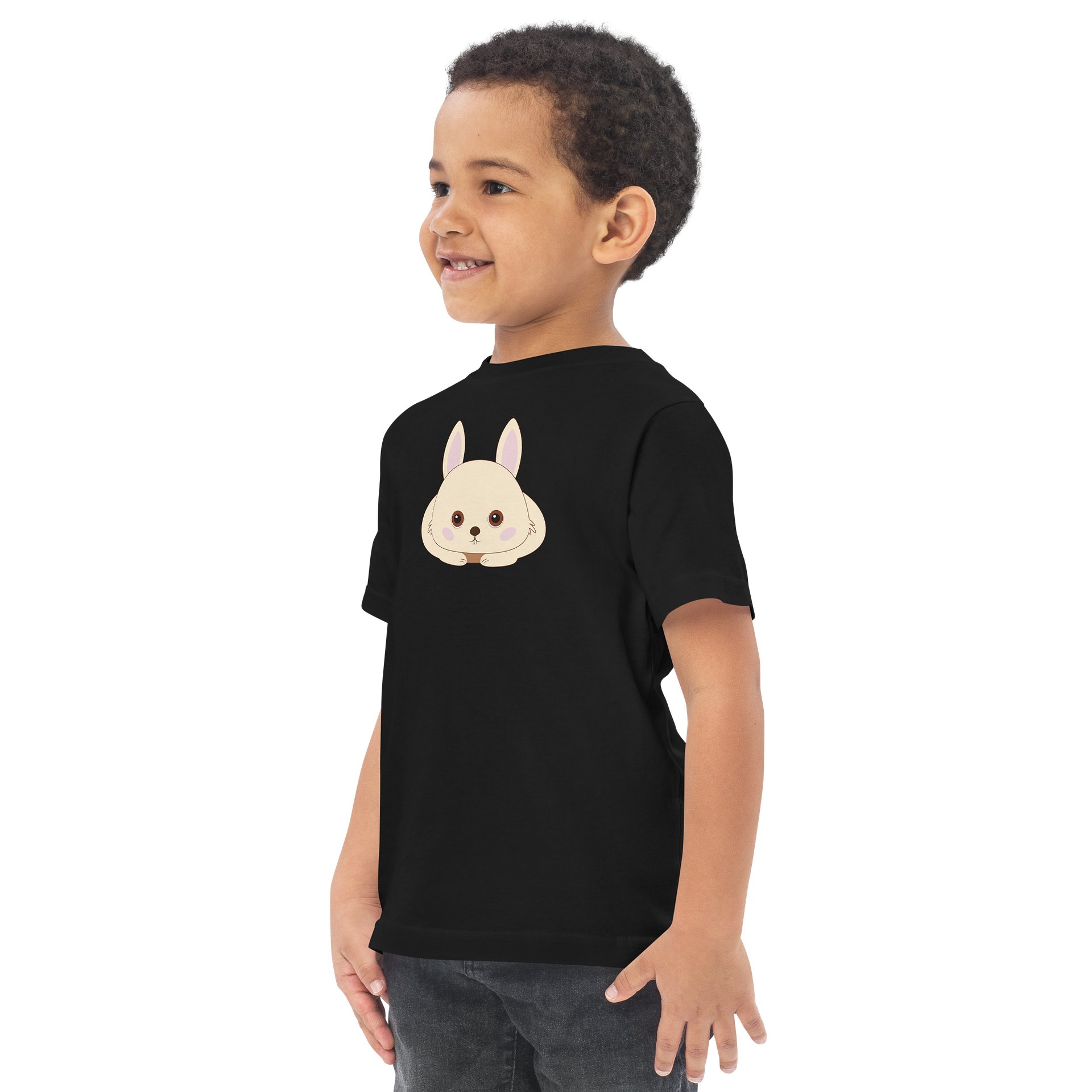 Woodland Animal Friends Bunny Toddler Jersey T-Shirt product image (3)