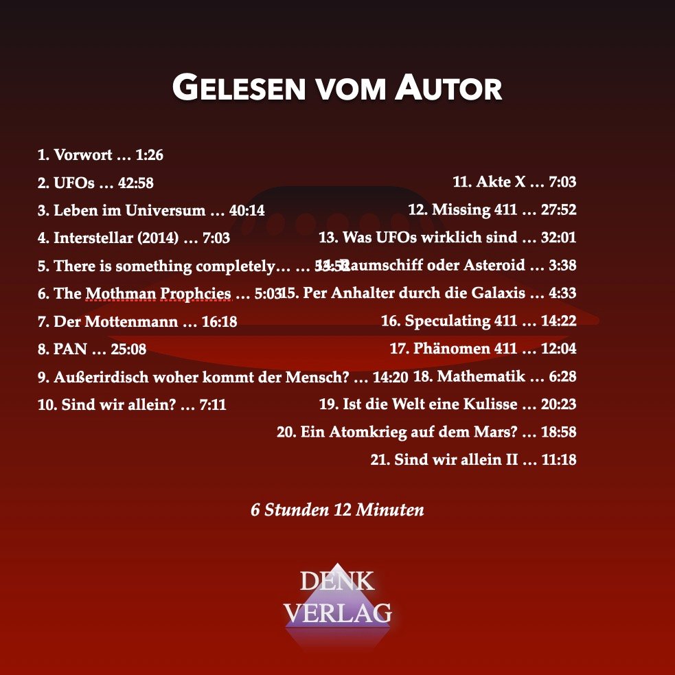 GT12: UFOs - Gedankenspiele Thema - Hörbuch product image (2)
