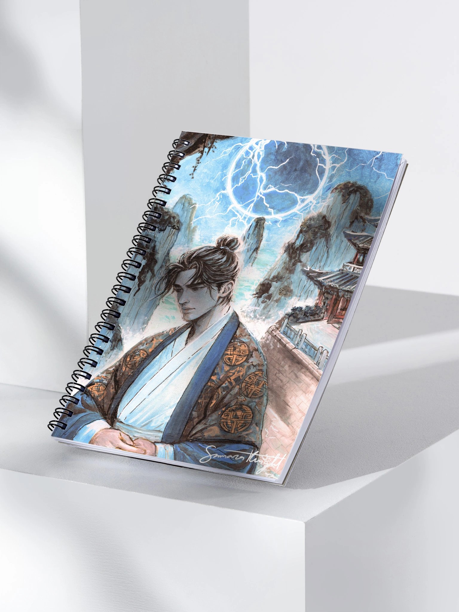 Cliffs of Ulsan spiral notebook product image (3)