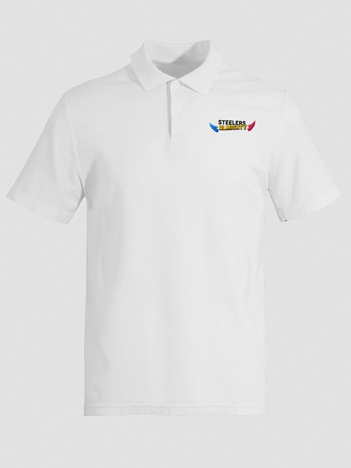 Almighty Wings Pique Polo (BL/MC) product image (1)