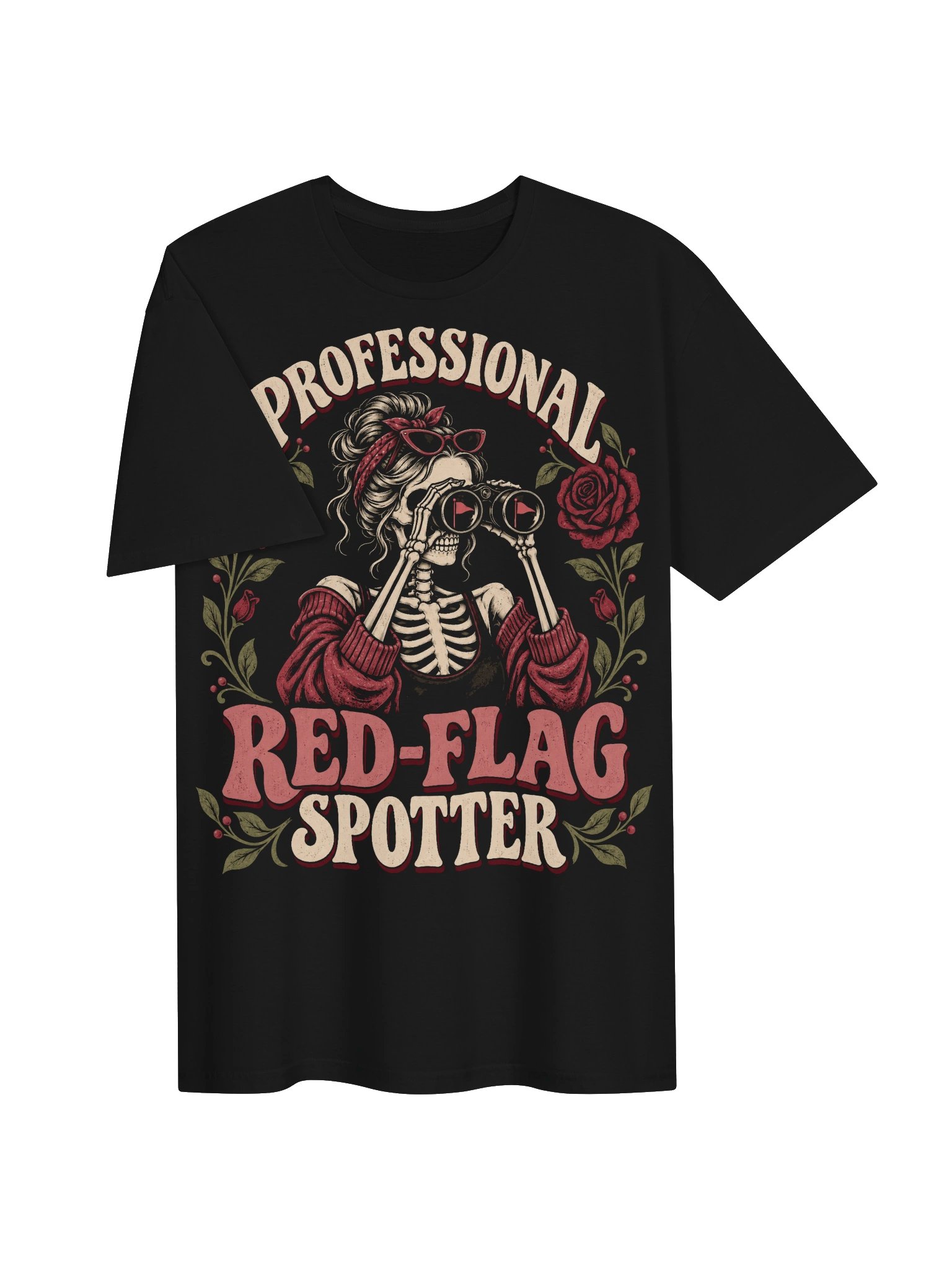 Professional Red Flag Spotter True Crime T-shirt product image (3)