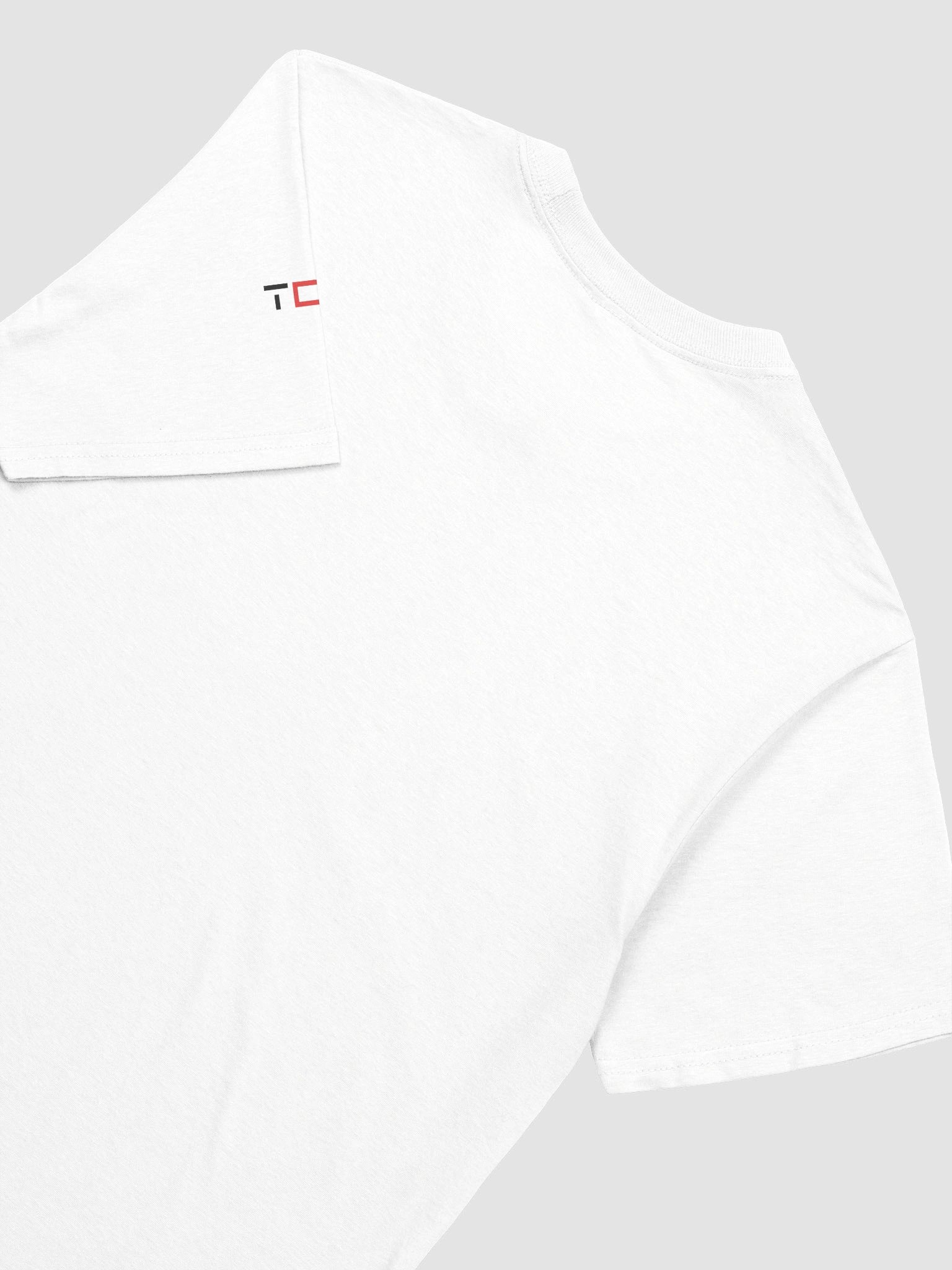 'Again!' Printed Emblem Unisex T-Shirt (White) product image (4)