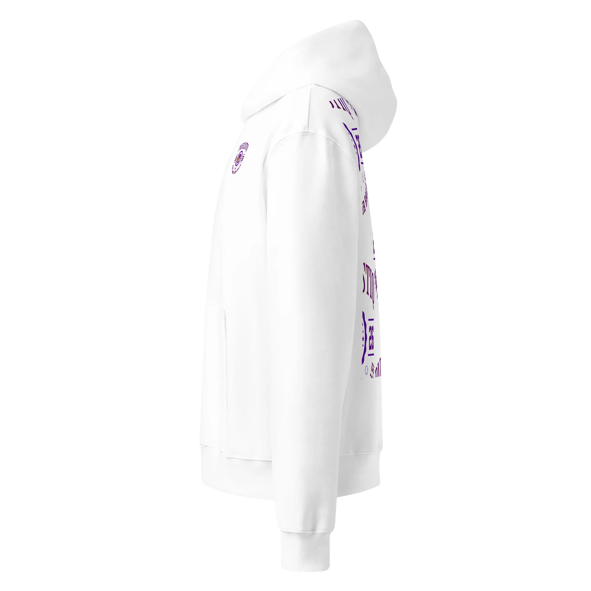 Dedicated to Play Bella Premium Sporty Hoodie EQALL® PADELISTIQ_Purple_Multiprint product image (3)