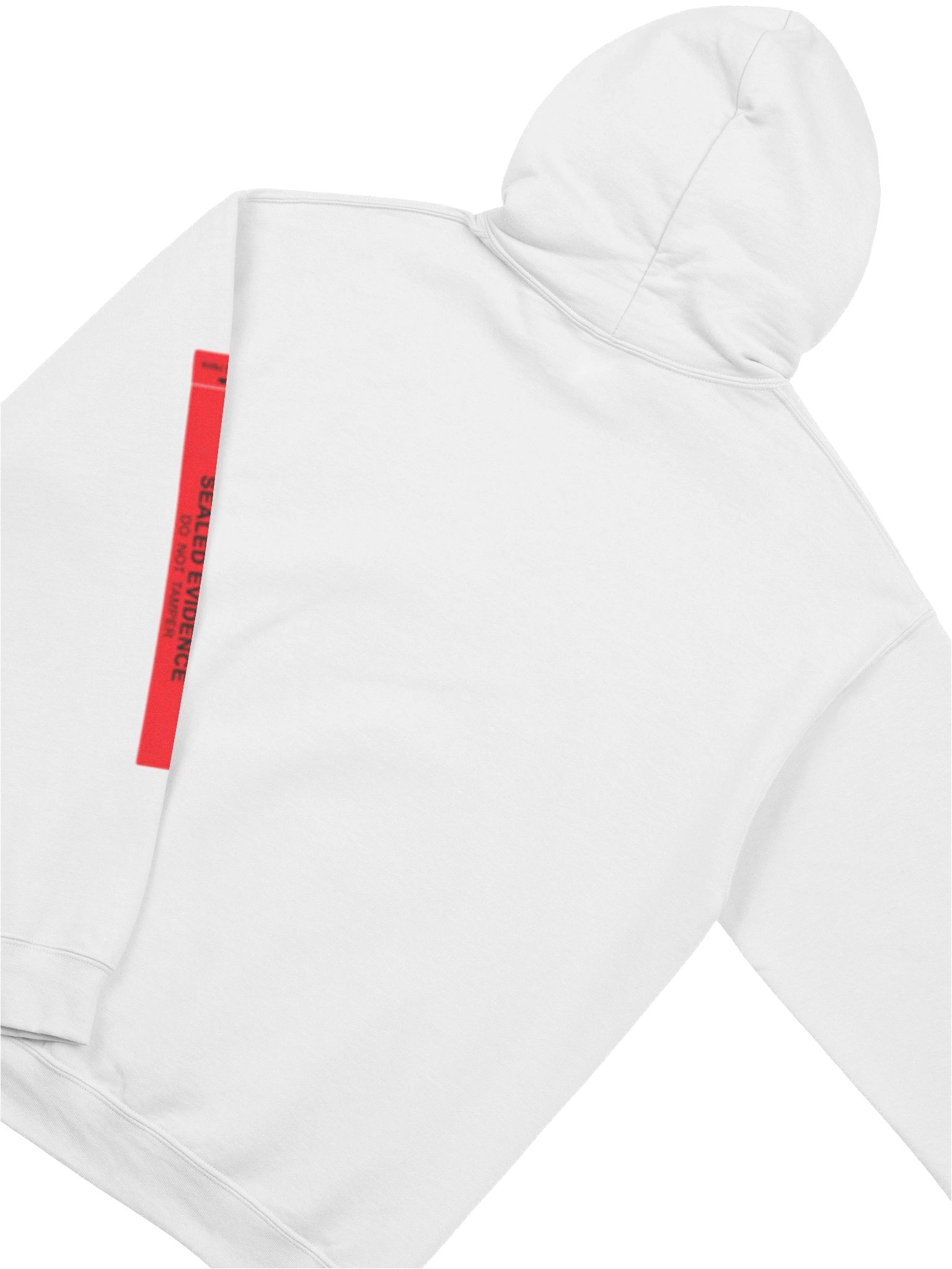 HE ISN'T REAL! (white) — HOODIE (w/ SLEEVES) product image (4)