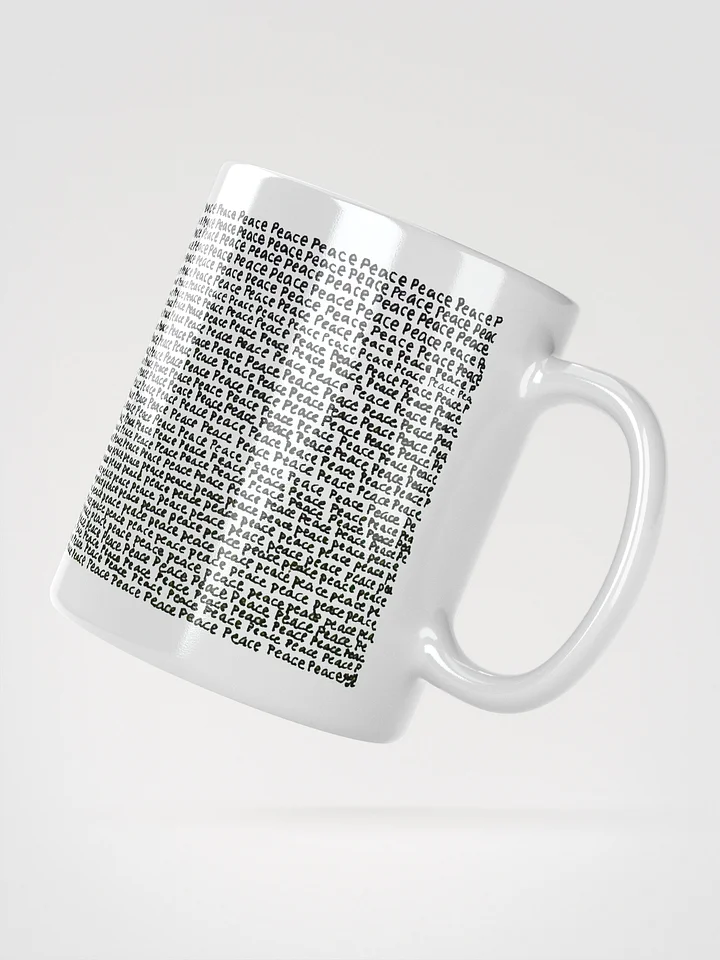Peace 1 White Glossy Mug product image (2)