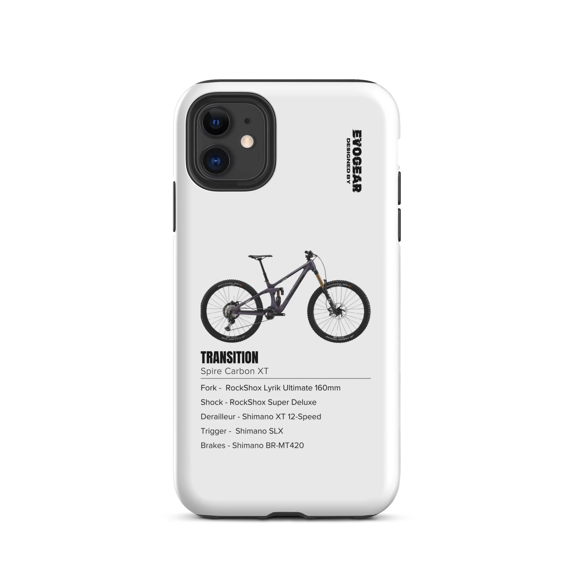 White Transition Spire XT iPhone Case product image (47)
