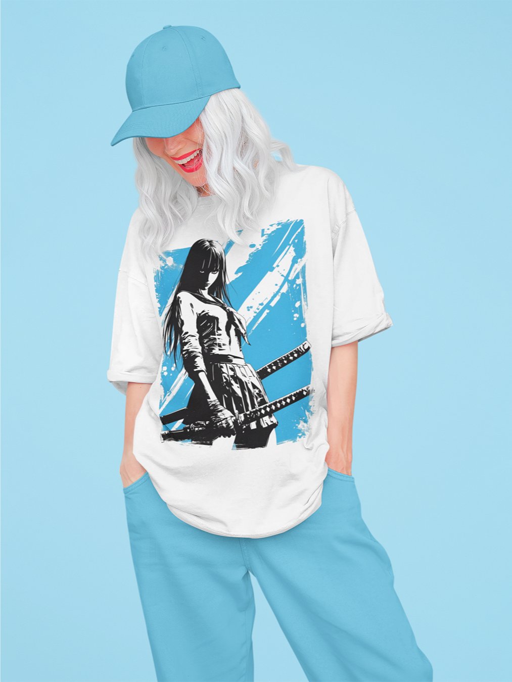 Samurai School Girl T-shirt product image (2)