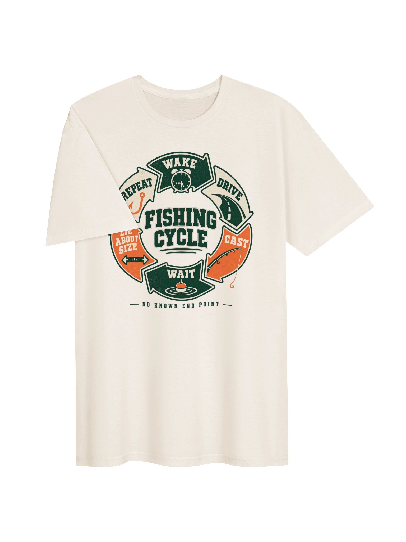 The Fishing Cycle T-Shirt product image (3)
