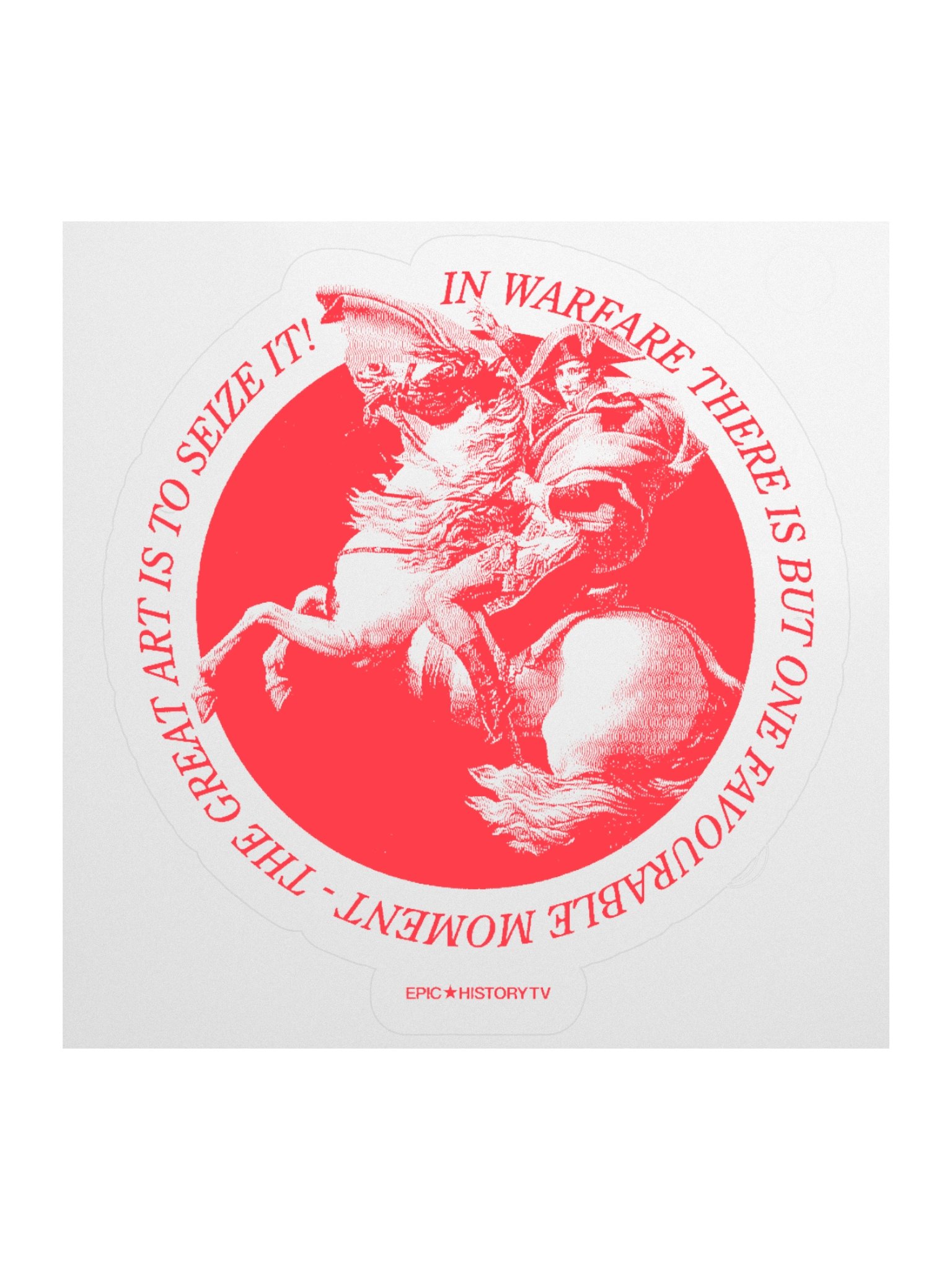 Napoleon in Warfare - Sticker product image (1)