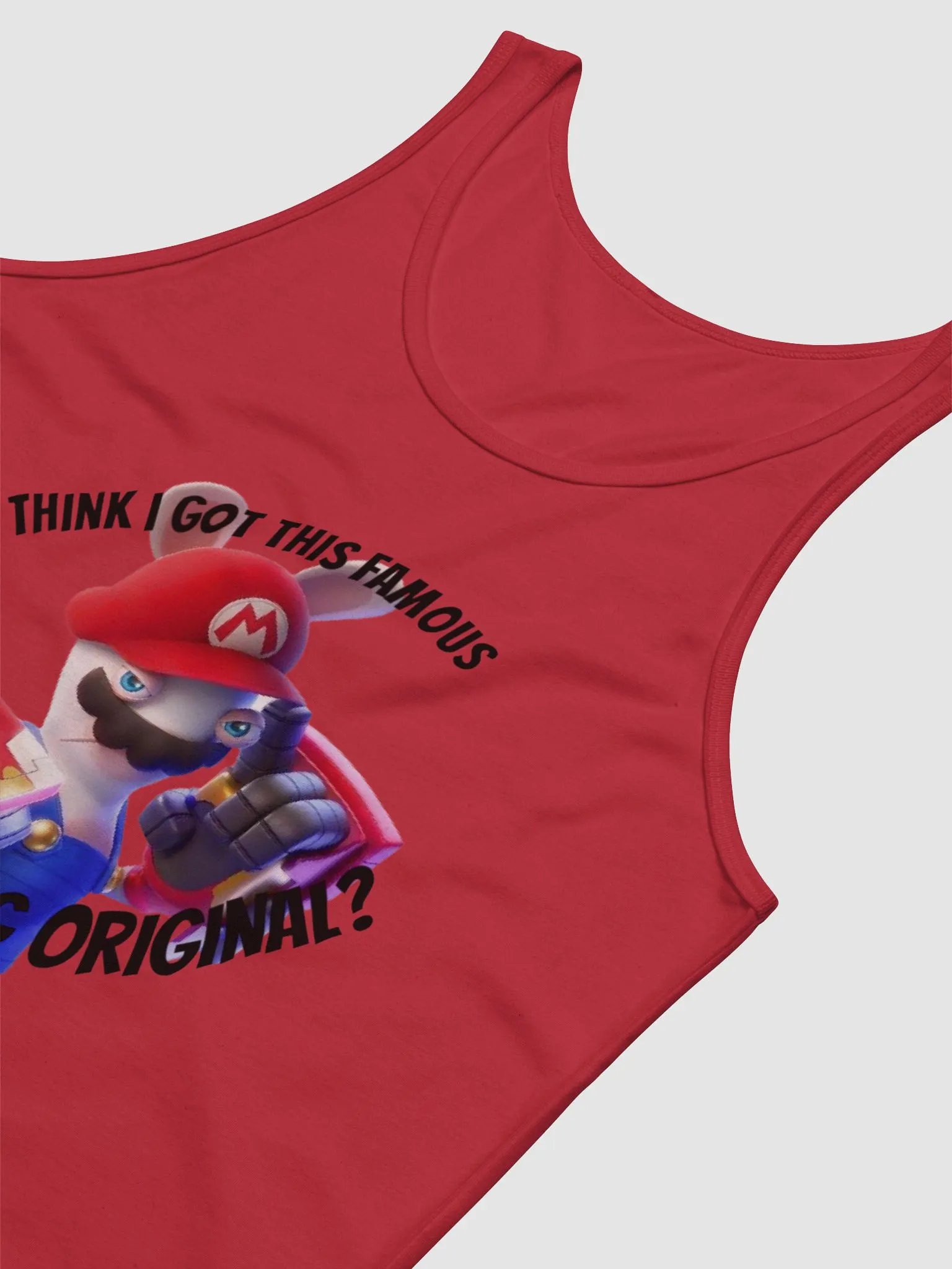 Rabbid Mario tank top product image (16)