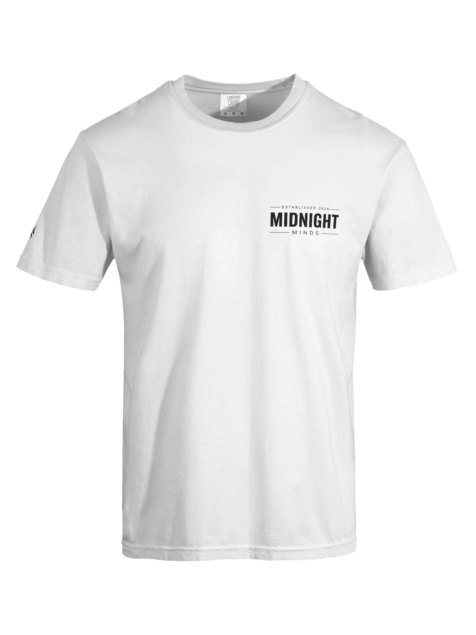 Midnight Minds // White Tee product image (7)
