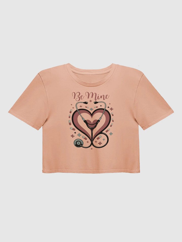 Be Mine, or I'll Have to Chart About It - Crop Top product image (7)