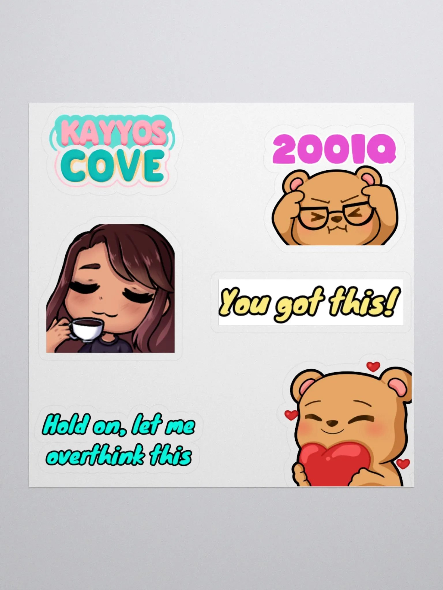 Overthinker's Survival Kit Sticker Sheet product image (1)