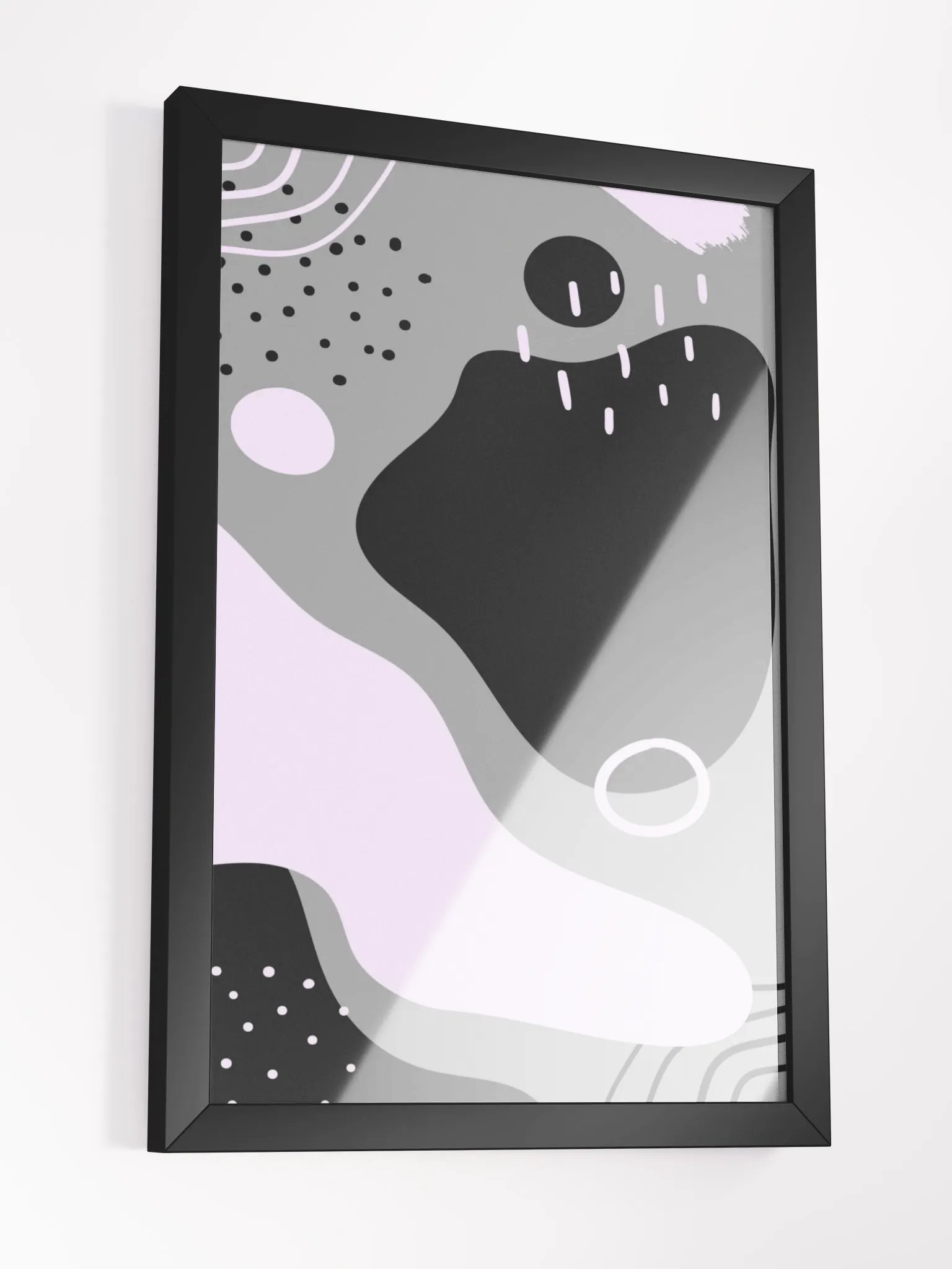 Abstract Minimalist Framed Poster product image (9)