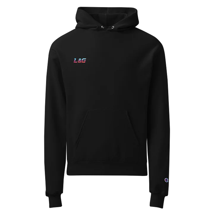 L&G BLACK HOODIE product image (1)