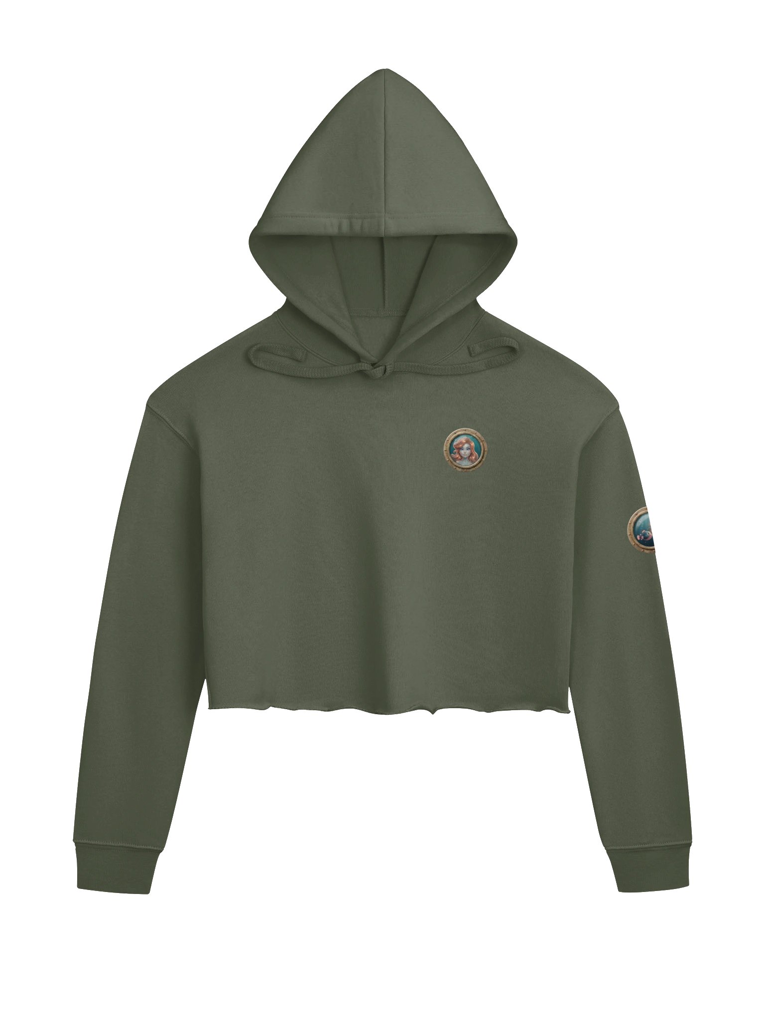 Handled crop hoodie product image (1)