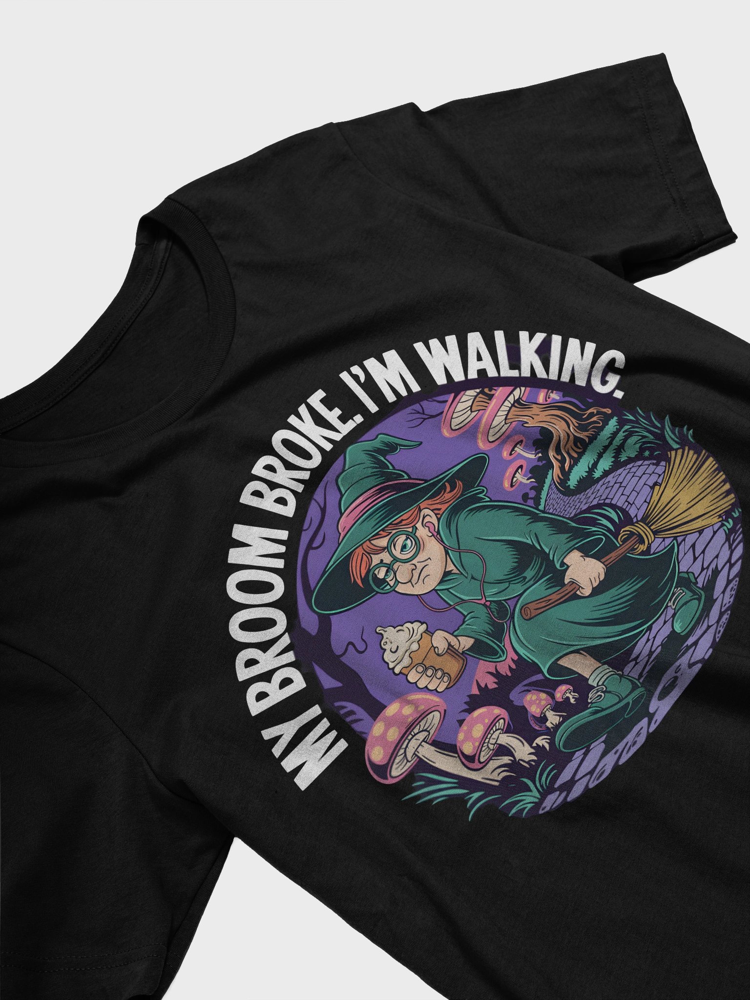 Grumpy Witch Walking Tee product image (15)