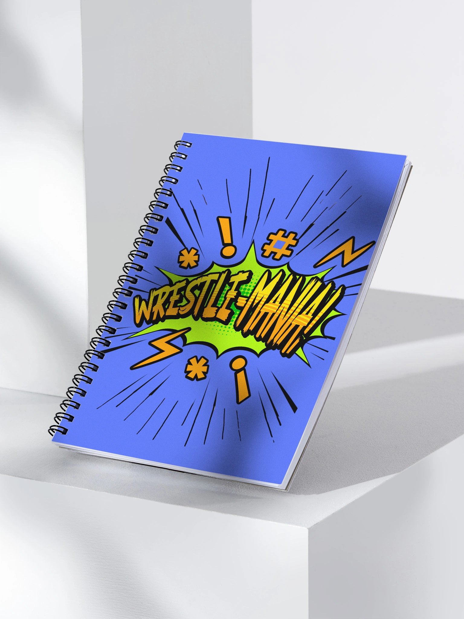Wrestle-Mania Courtroom Chaos Notebook product image (5)