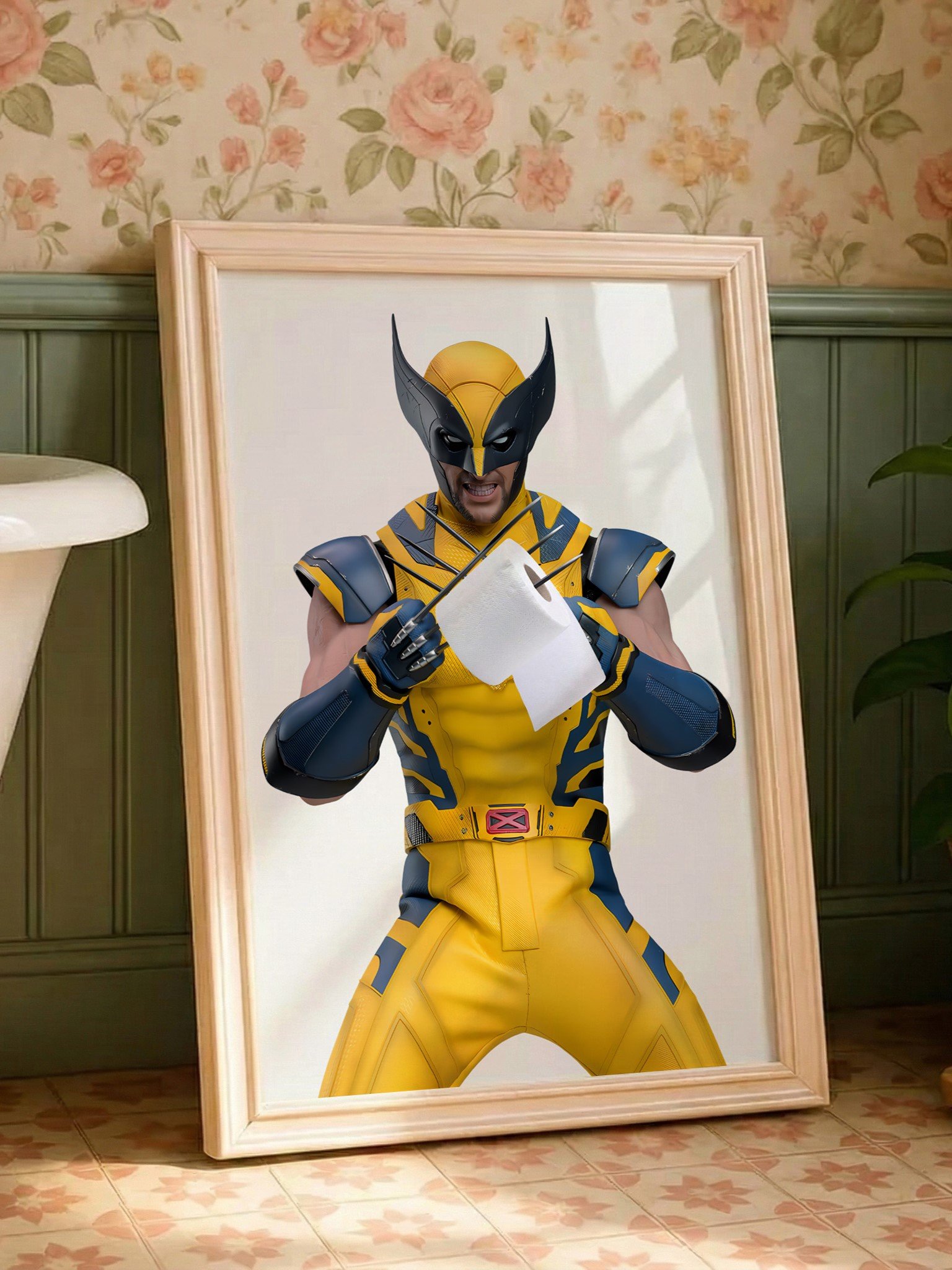 Wolverine Bathroom Wall Art product image (3)