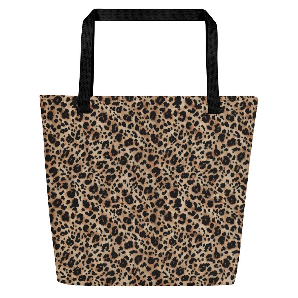 Brown Leopard Pattern Tote Bag product image (3)