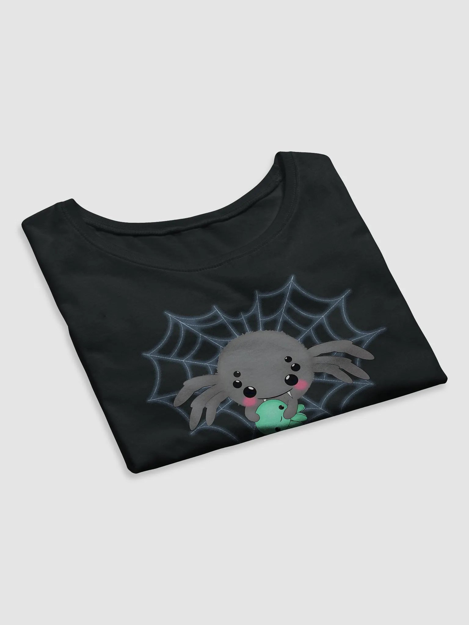 Fuzzy Jumping Spider Crop Top product image (4)