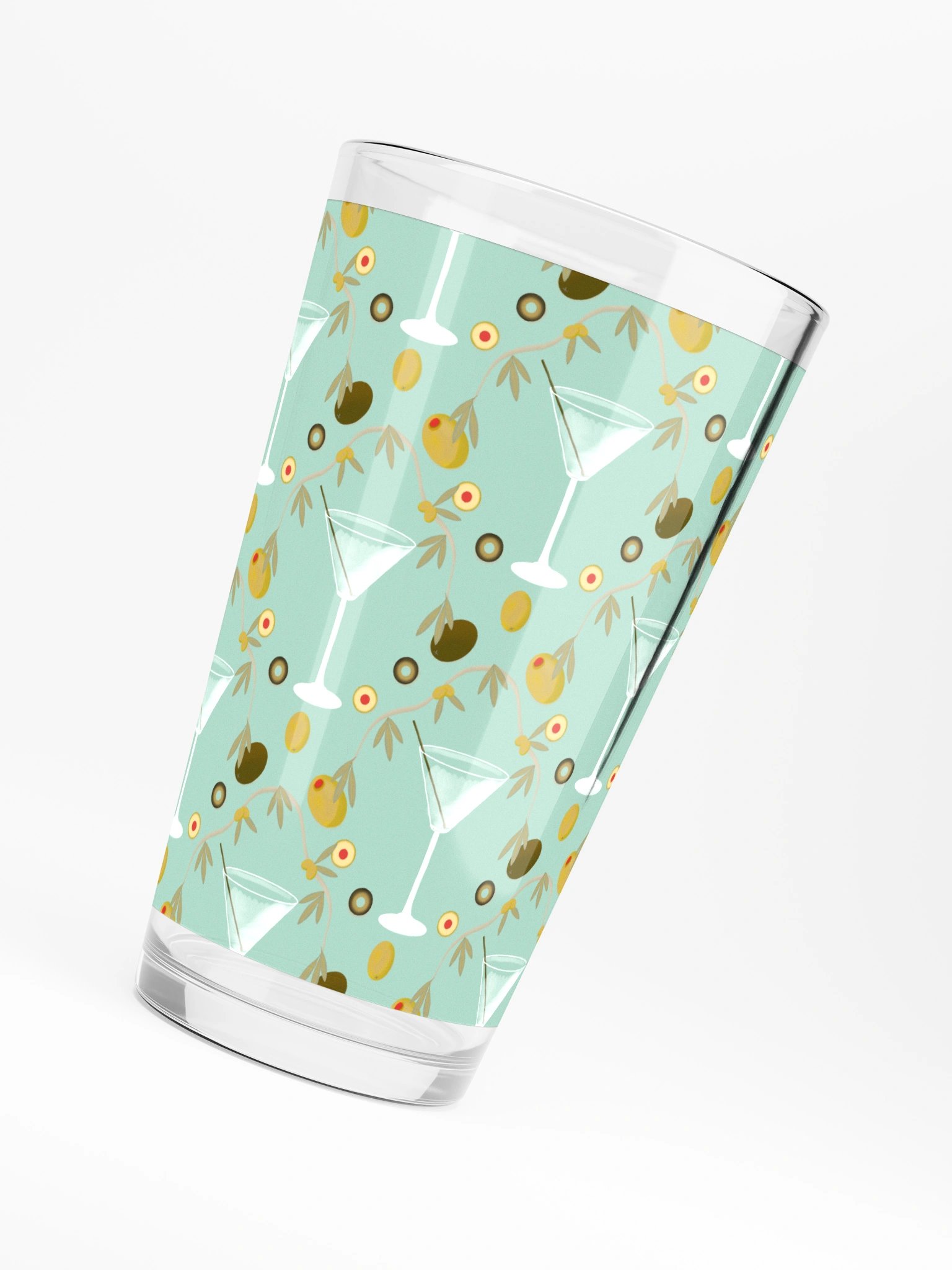 Diamond Martini Twist Shaker Pint Glass product image (6)