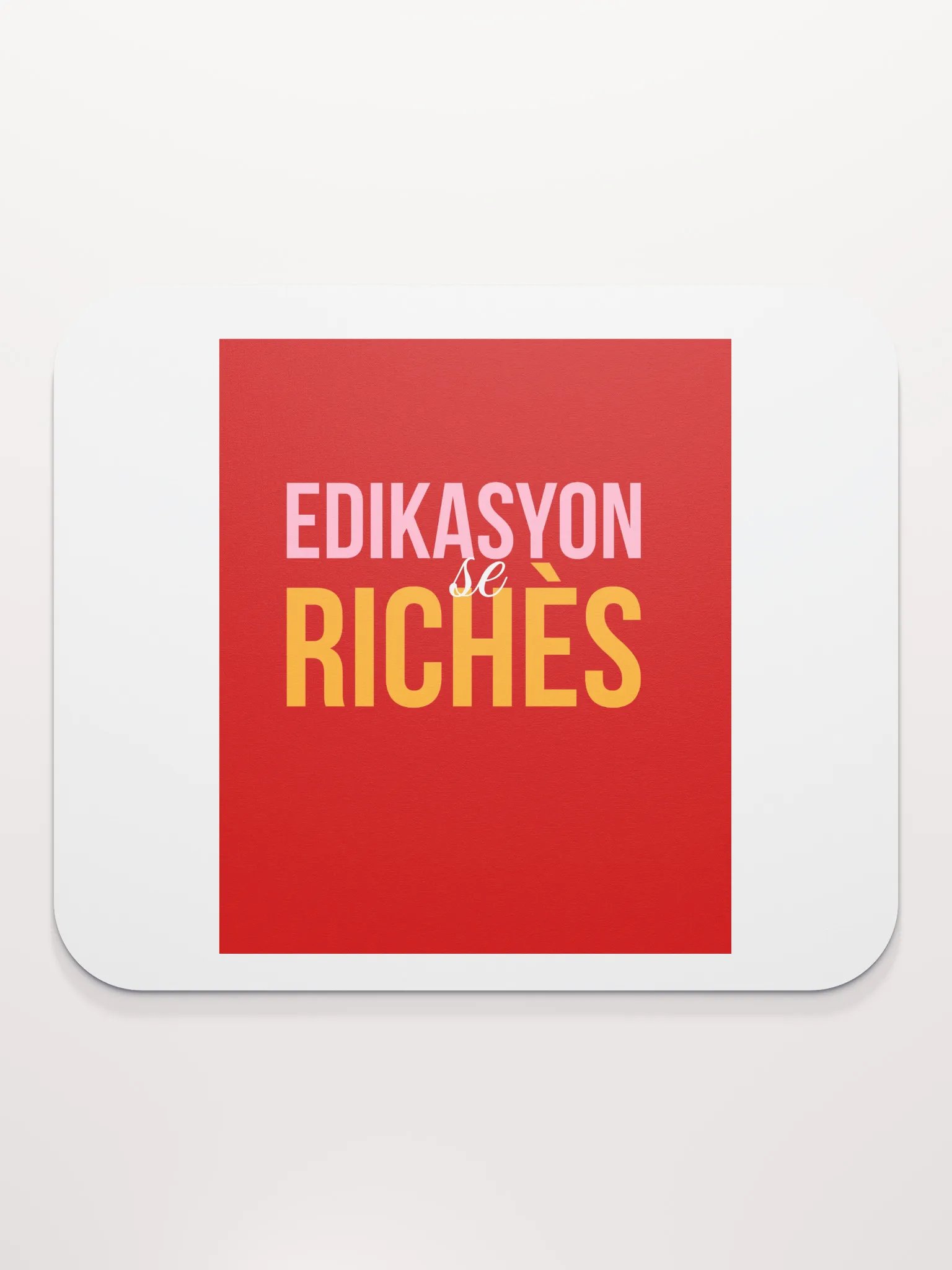 Edikasyon se Richès Mouse Pad – Navigate with Purpose product image (2)