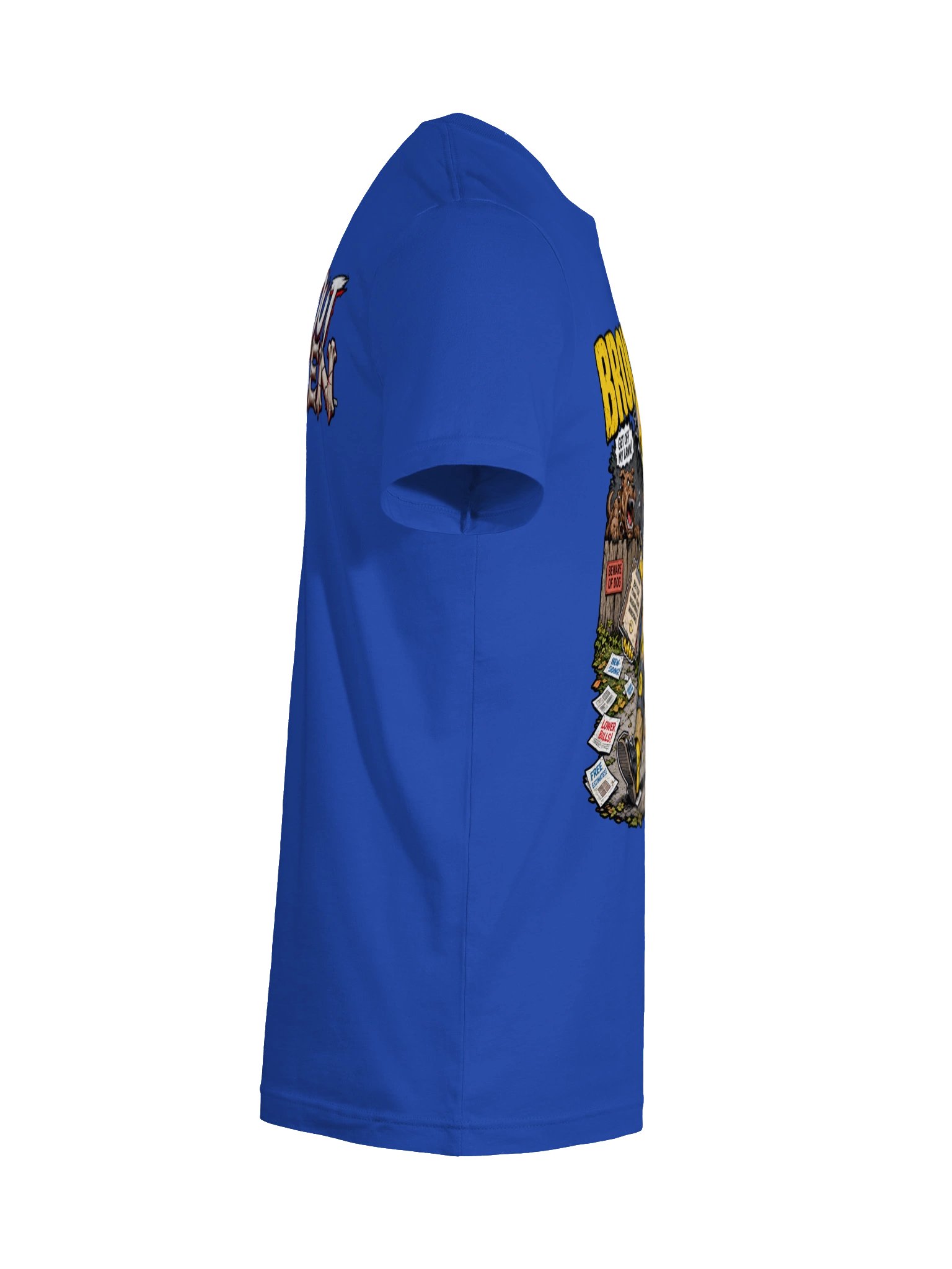 Funny Door-to-Door Salesman Shirt — Door-to-Door Damage Included | Flat Out Broken™ product image (11)
