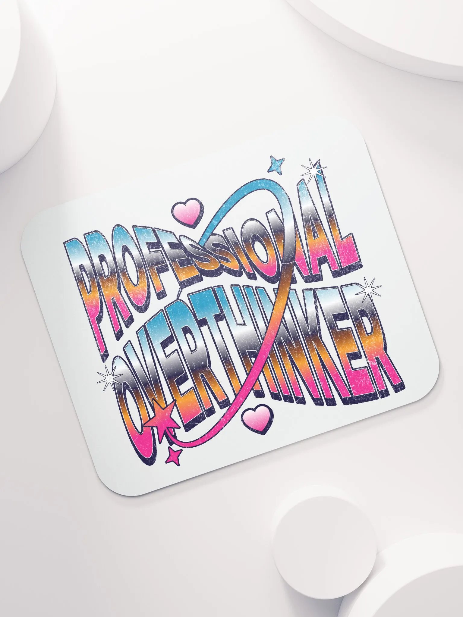 Professional Overthinker Orbiting Thoughts Mouse Pad product image (5)