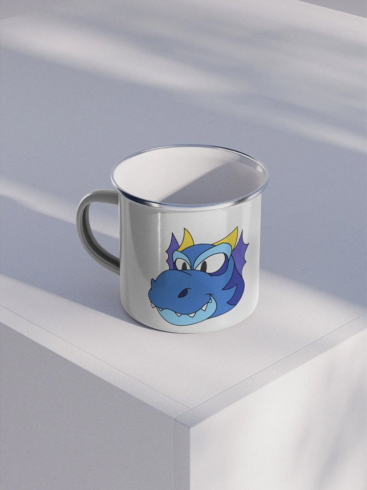 Happy Dragon Enamel Mug product image (1)