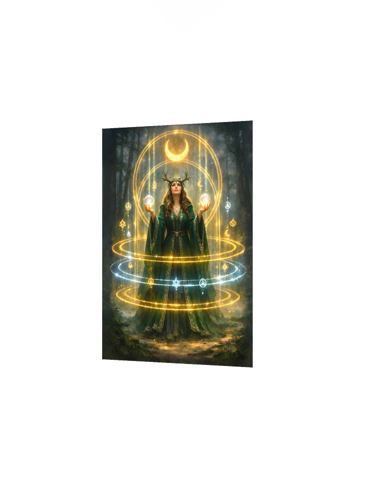 Casting a Circle of White Light, Ritual Mini-Poster product image (2)