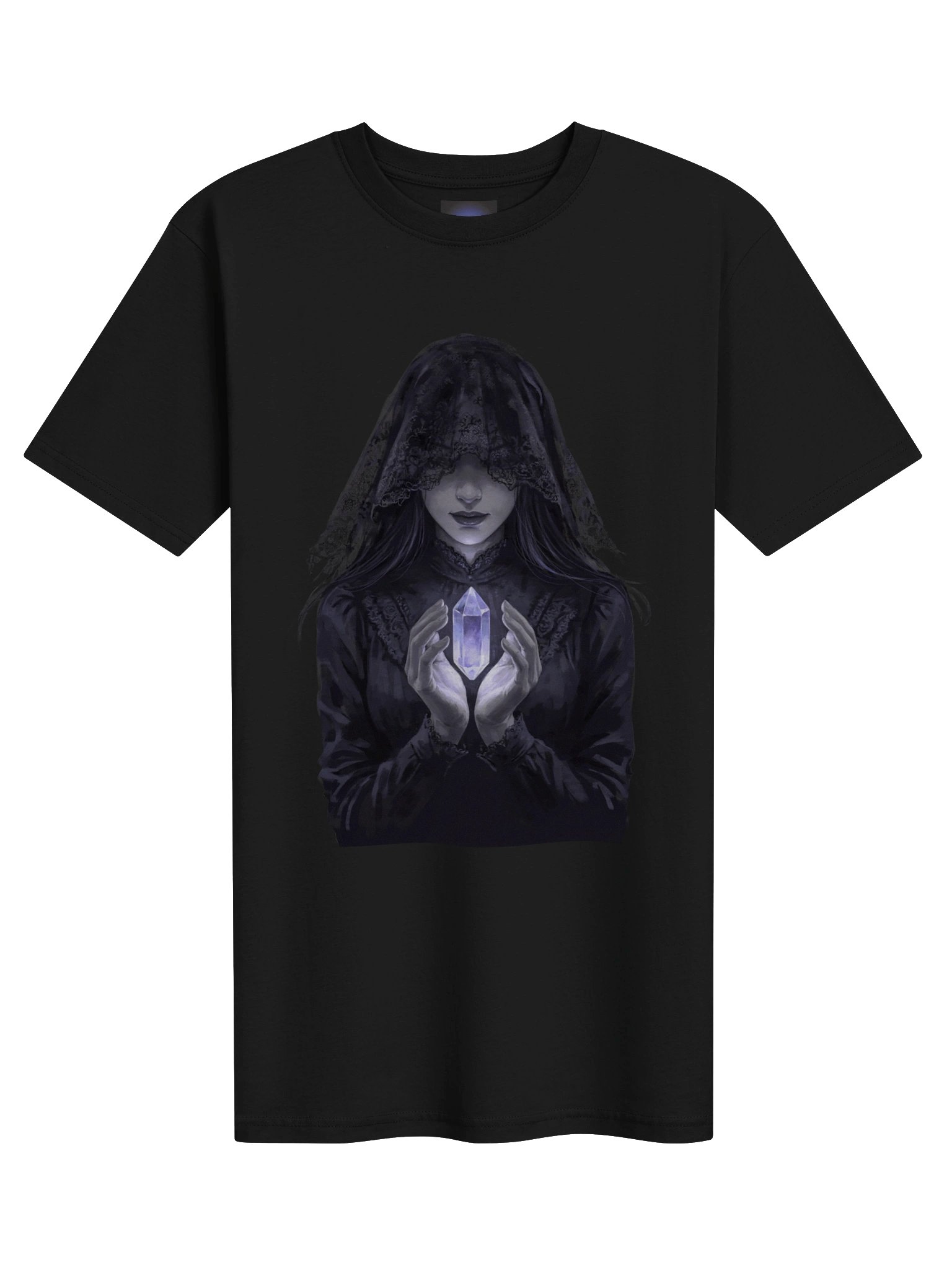 The Crystal Seer // Shrouded Amethyst Heavyweight Tee product image (3)