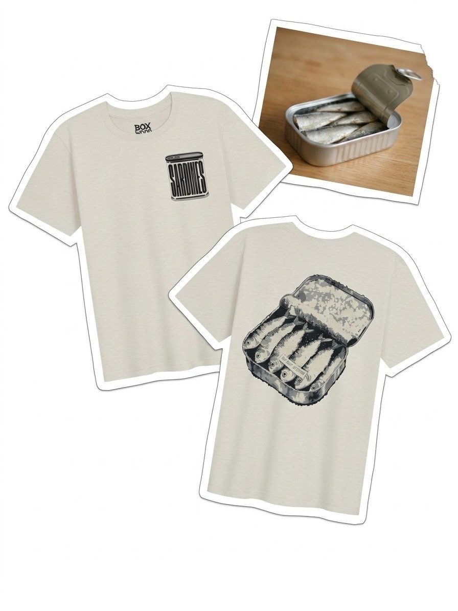 Sardine Lease | Heavyweight Boxy Fit Tee product image (1)