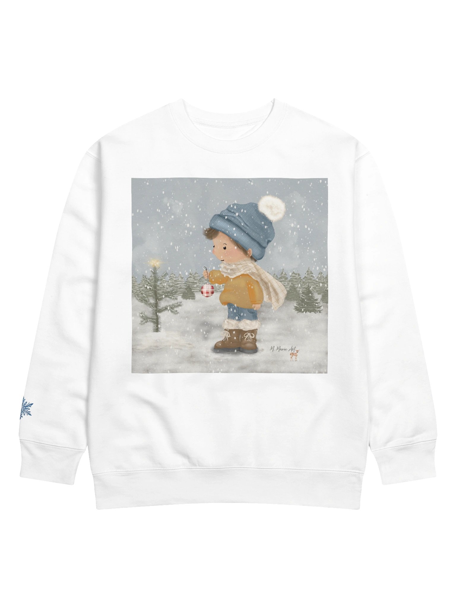 MMarieArt Winter Ornament Sweatshirt product image (1)