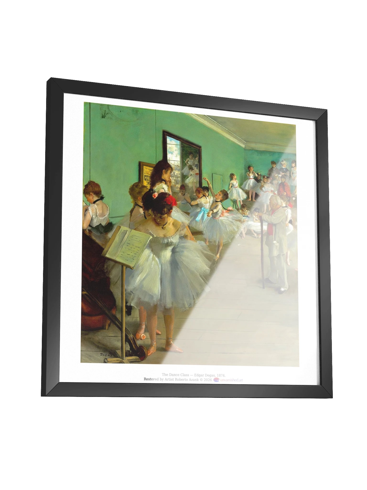 The Dance Class — Framed Matte Poster product image (3)
