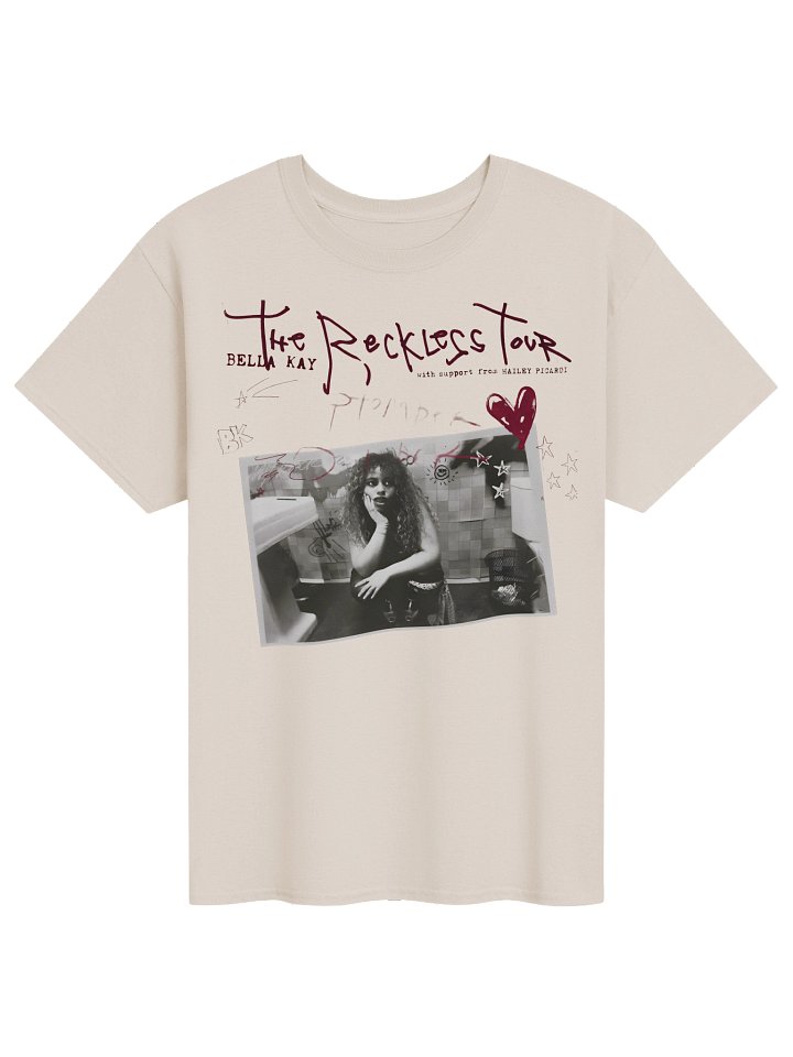 Bella Kay The Reckless Tour Merch Tshirt product image (1)