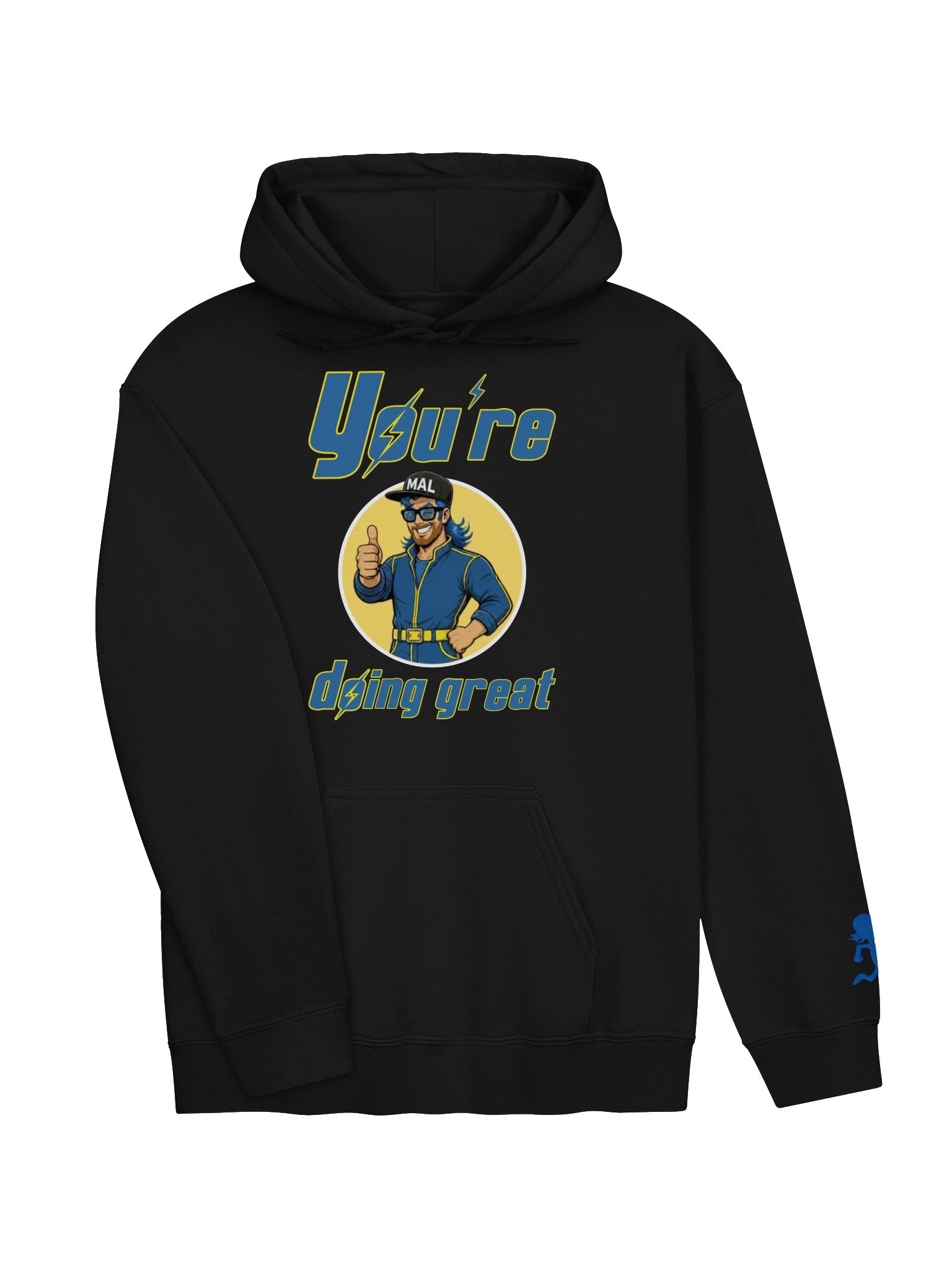 You’re Doing Great Hoodie product image (2)