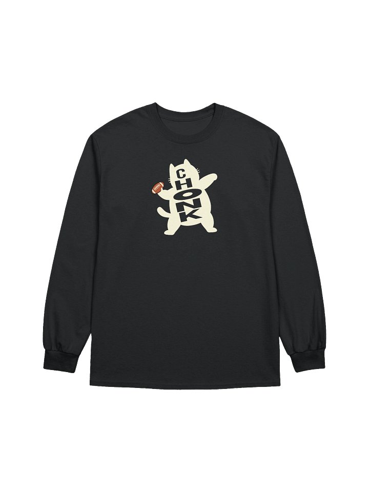 American Football Chonk Cat 2 - Unisex Adult Long Sleeve T-shirt product image (1)
