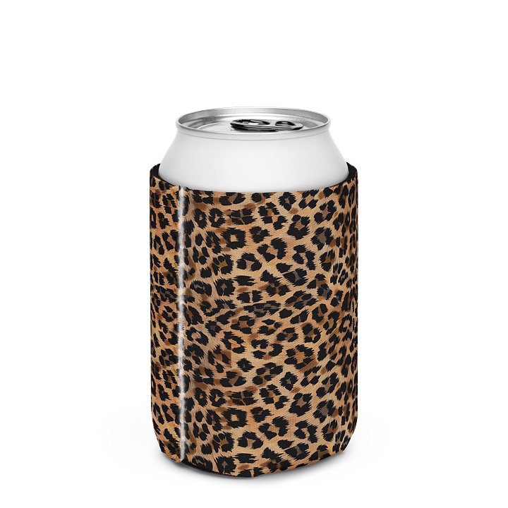 Bold Leopard Print Can Cooler for Hot Days product image (3)