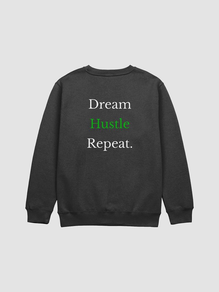 Bursting Green Streetwear Crewneck Dream Hustle Repeat product image (2)