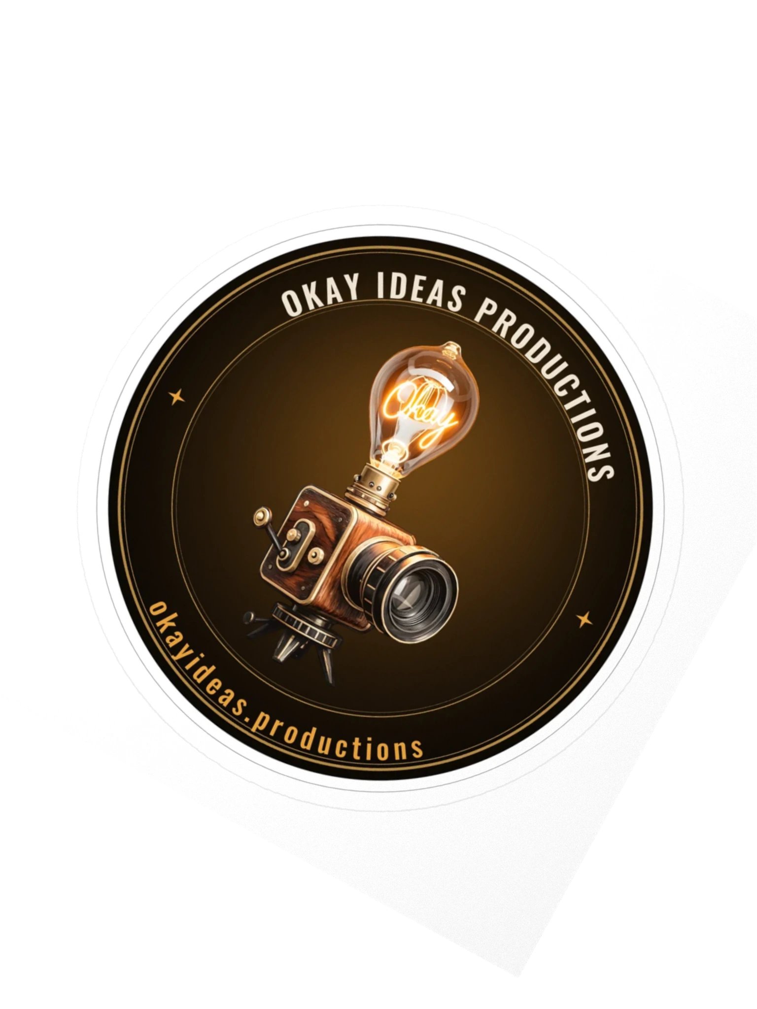 The Hours She Broke — Okay Ideas Camera Badge Sticker product image (2)
