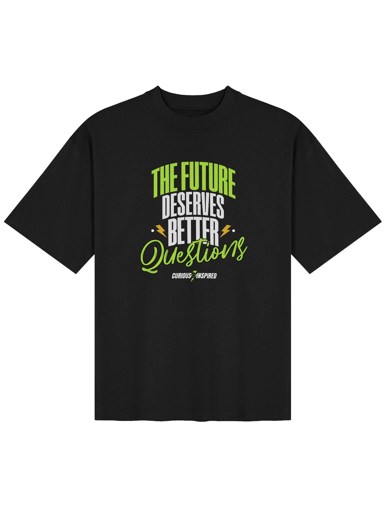 "The Future Deserves Better Questions" Tee product image (2)