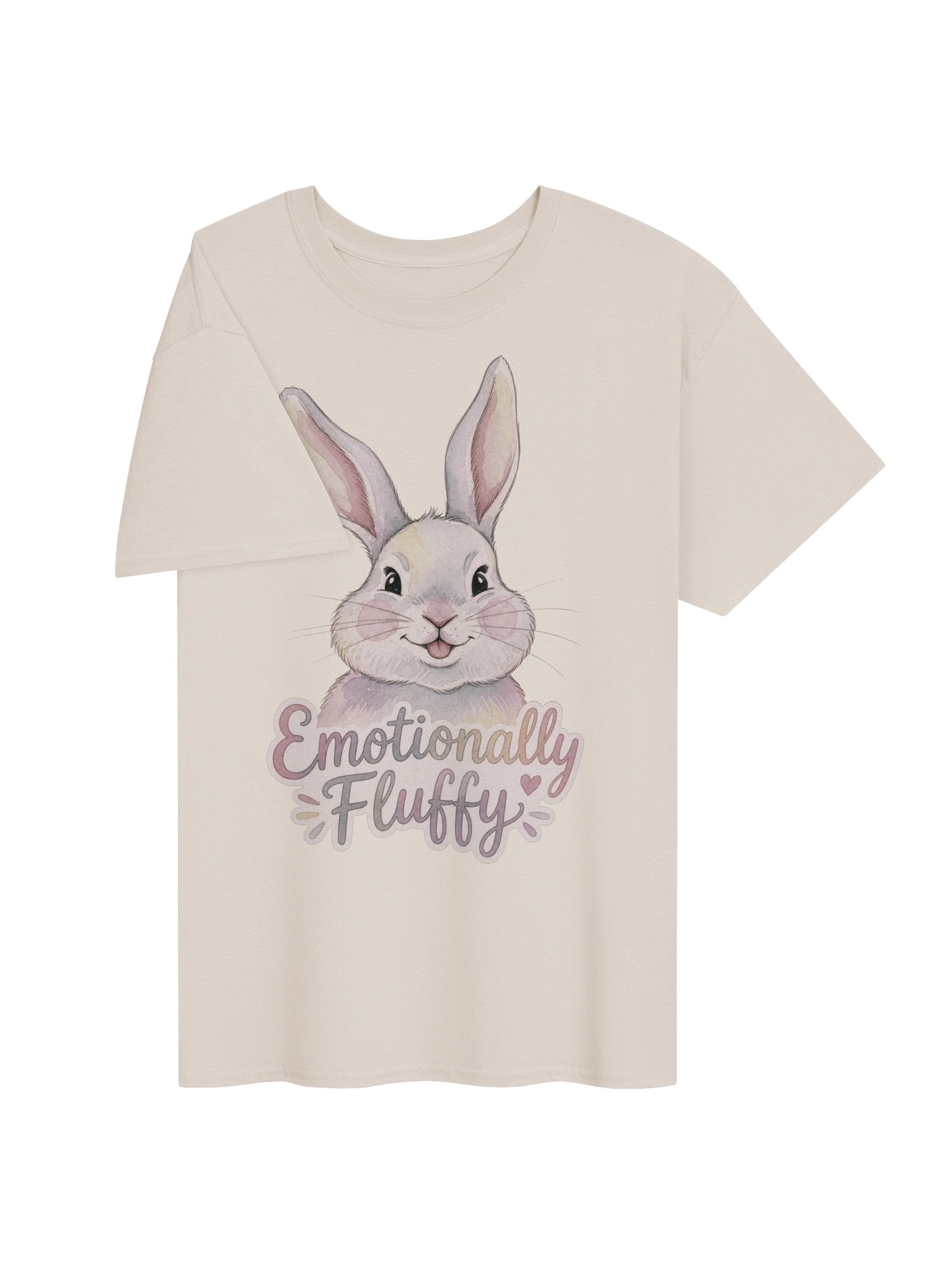 Emotionally Fluffy Bunny Tee product image (19)
