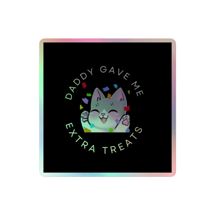 Daddy's Treats Holographic Sticker Sheet product image (2)