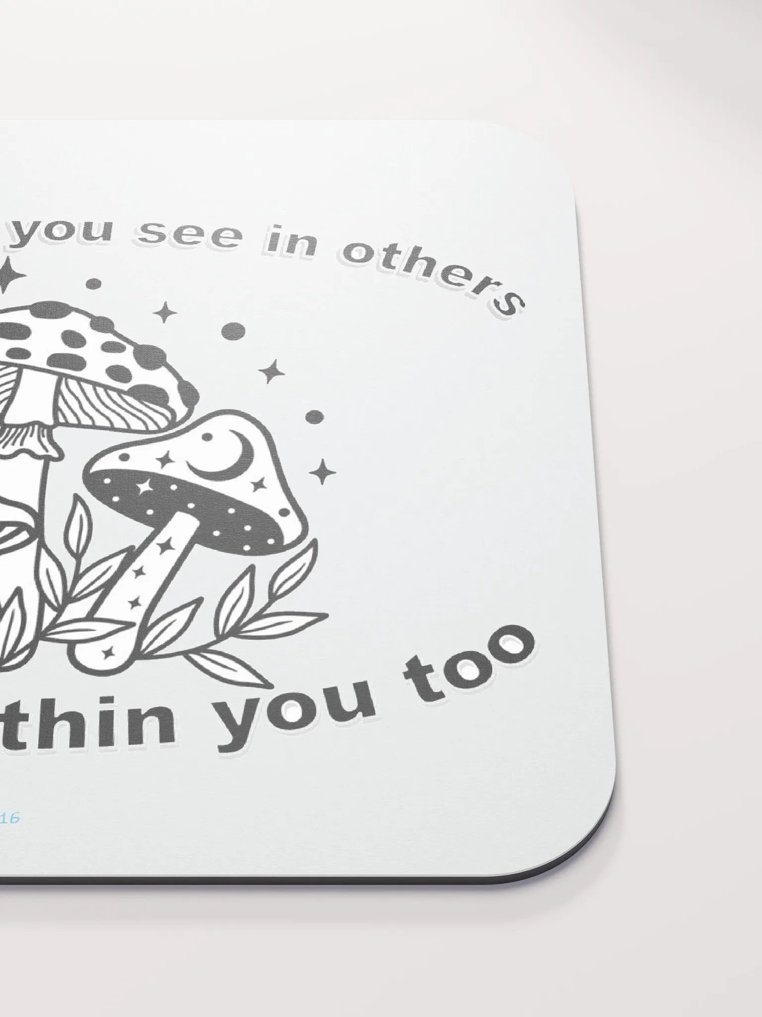 Shining Mushroom Mouse Pad product image (5)