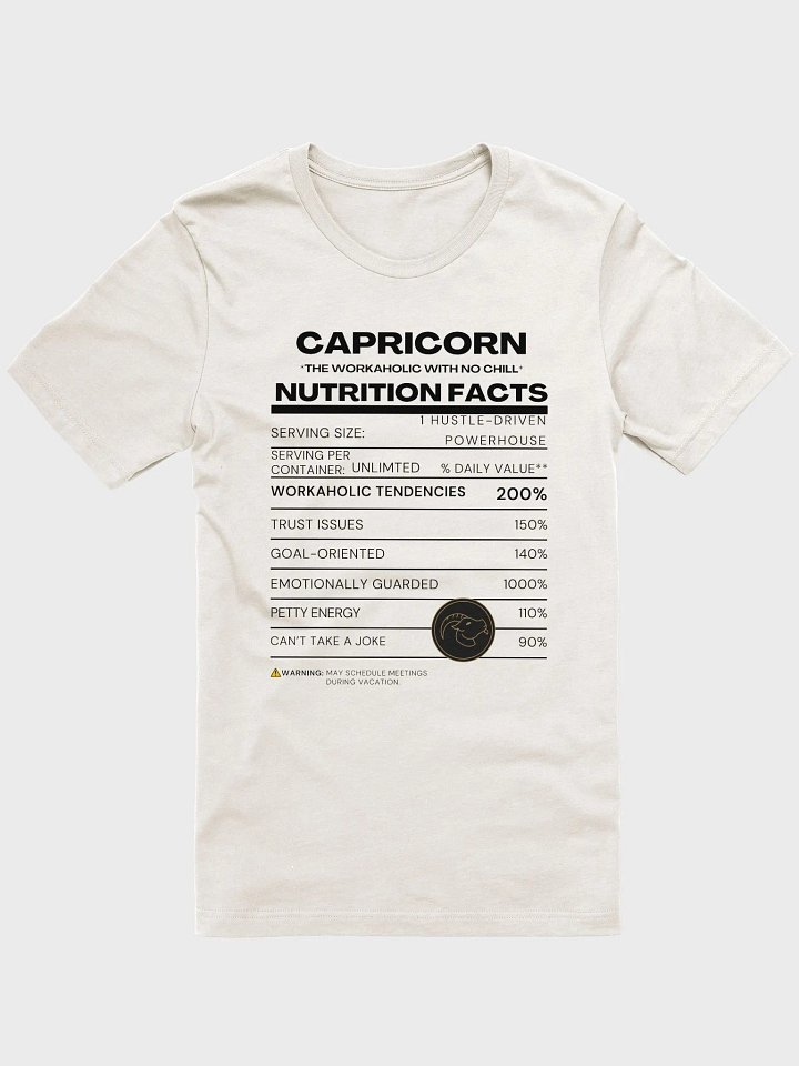 CAPRICORN- Nutrition Facts product image (2)
